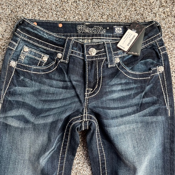 Miss Me Jeans, Rhinestones,  Women's Size 26, New with tags - Picture 2 of 15